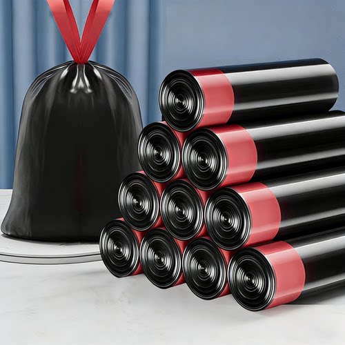 小熊专属优惠A手提式抽绳垃圾袋家用实惠