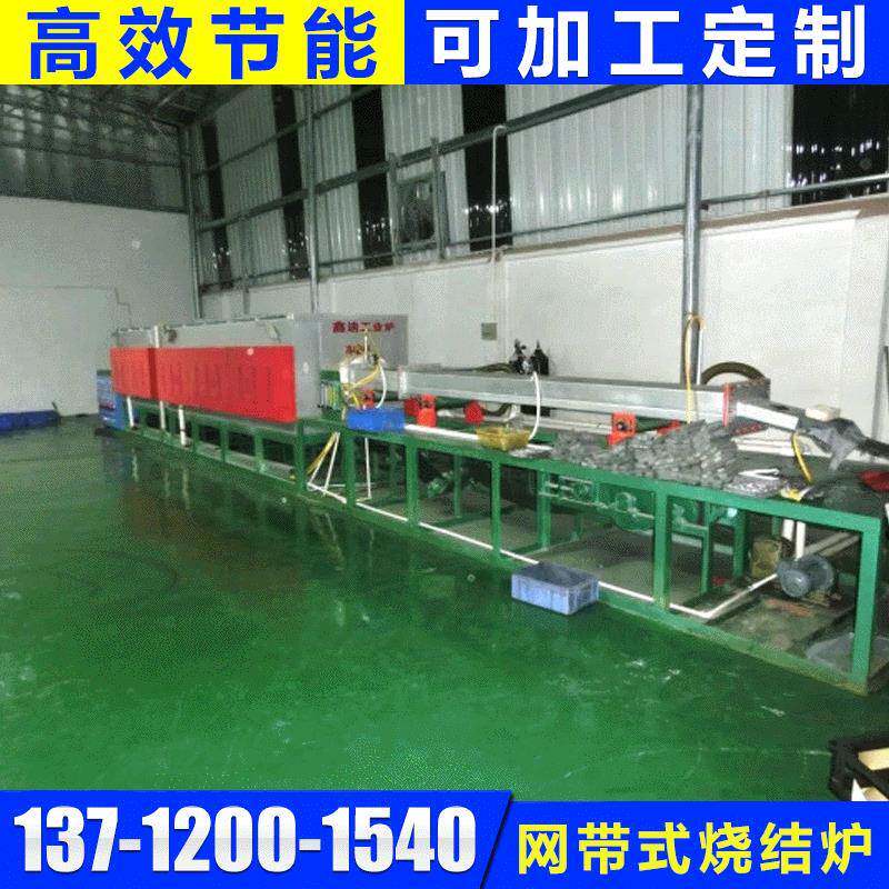 不锈钢金属热处理炉网带粉末冶金烧结炉大型工业网带式烧结炉