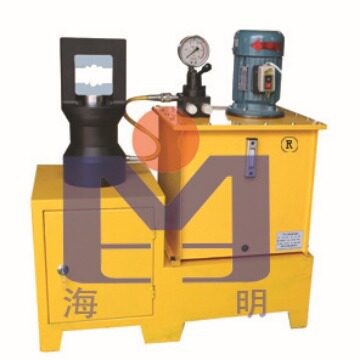 泰州广鑫生产MYS-100P钢丝绳压套机可定制送磨具 厂家直销
