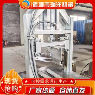 大产量牛头开头机厂家热卖液压式猪脑袋劈半机家畜羊头分半设备