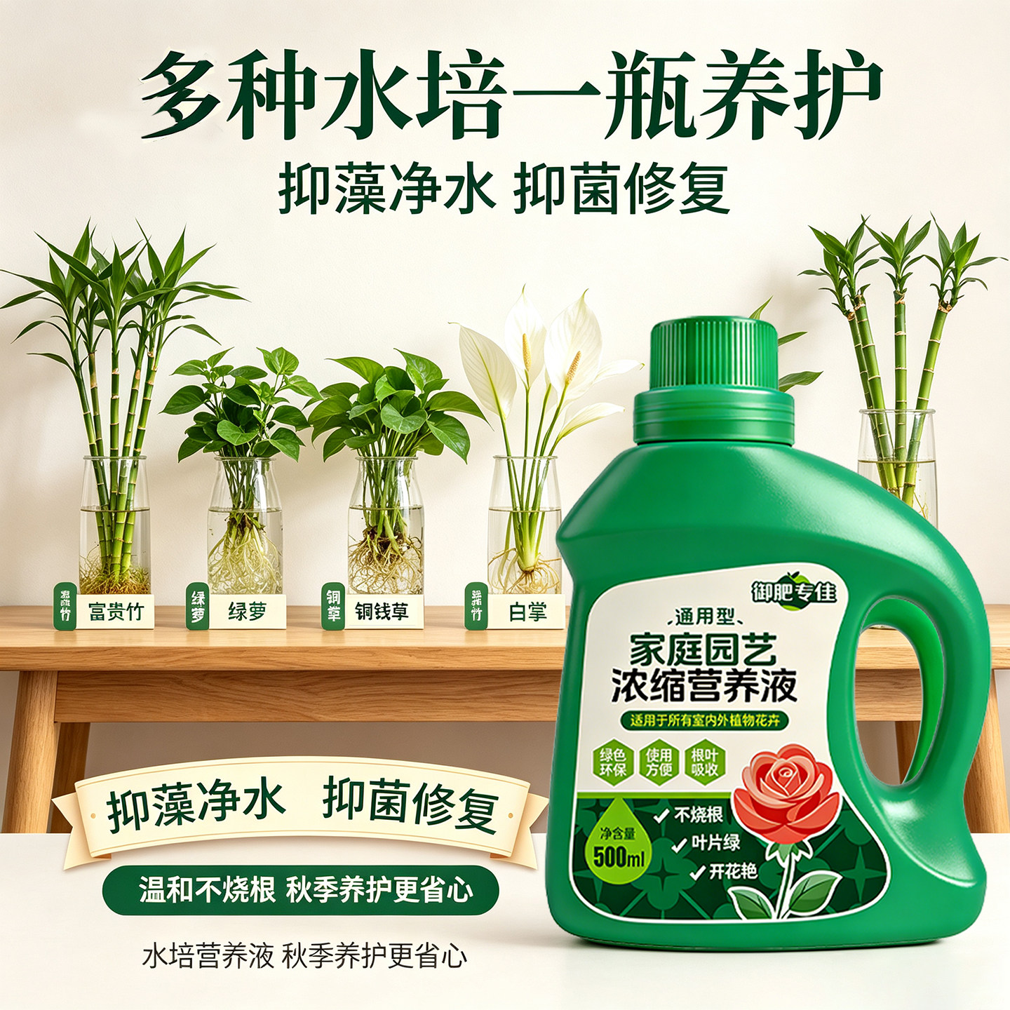 营养液水培通用浓缩红掌白掌