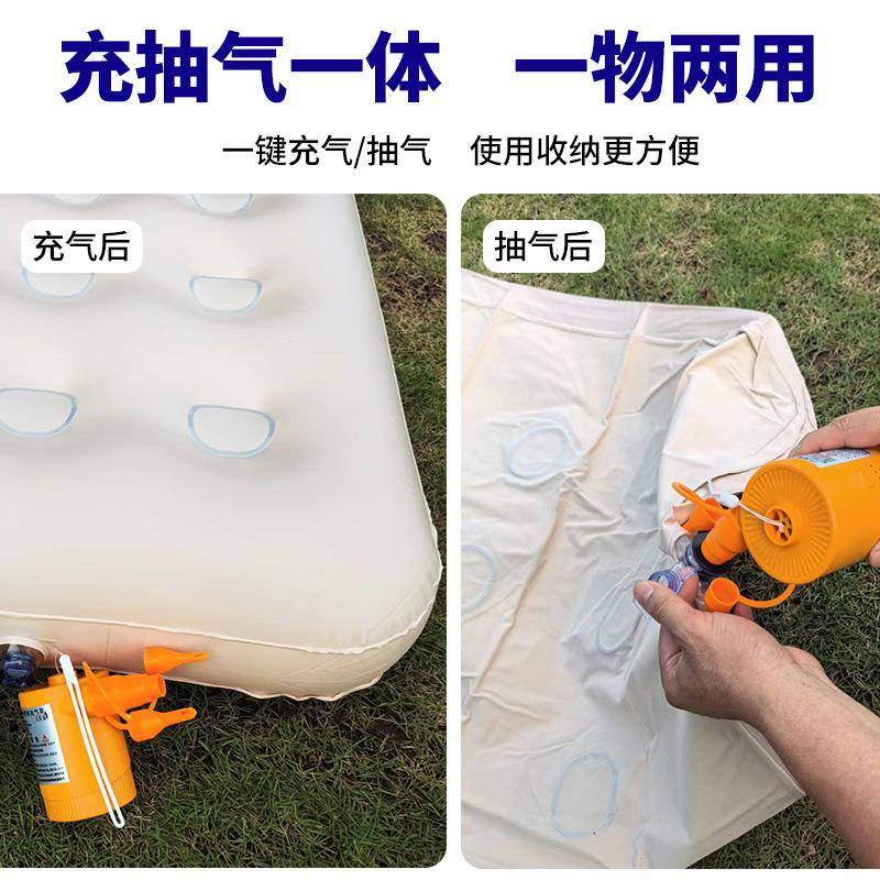 捷充电动565充气泵户外露营风便式充气垫打床泳圈气泵真空袋抽气
