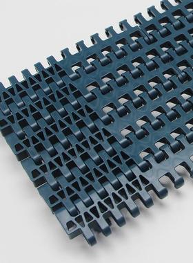 1285塑转弯网料链螺半旋输送3节距1.75mm齿形小转TIF弯径网带