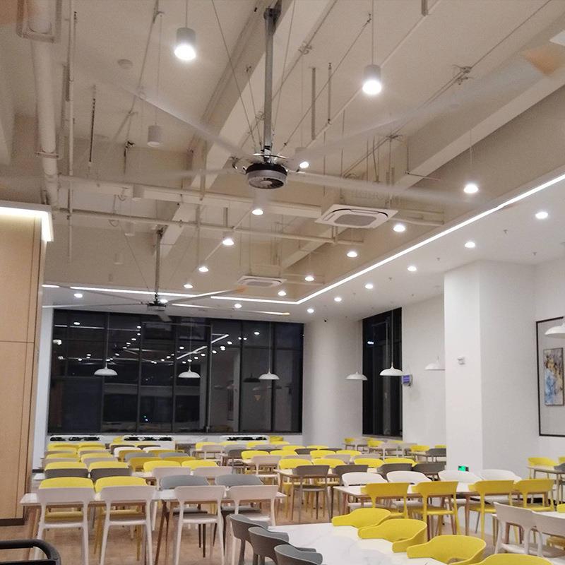 超大机风力型永磁电工业大吊扇WWC工厂车间厂房工业大风扇吊强扇