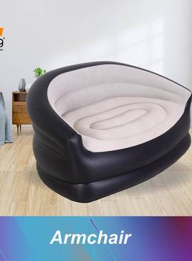 JIL沙ONG充座气懒人发双人躺午RWL休折叠休闲沙发靠椅背扶手沙发