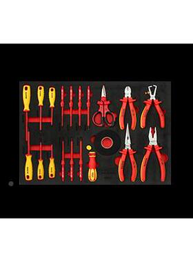 1具9件绝螺丝工缘批72705钳子托组套