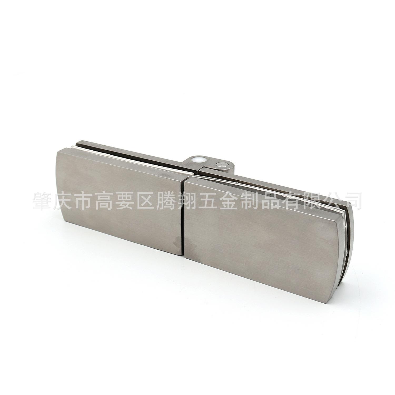 腾翔精铸不TX-8100锈钢璃夹叠门配件合隔页卫生间折无框玻璃断玻