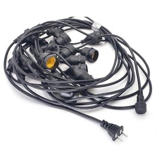 气EL27饰插电SYNQ14灯串15ED梨形灯泡氛装 灯 扮圣诞节日庭院草坪装