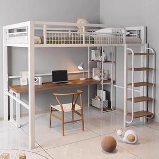 高青公寓铁艺年架床错单qp55594上层复式二楼上床下桌层高低床步