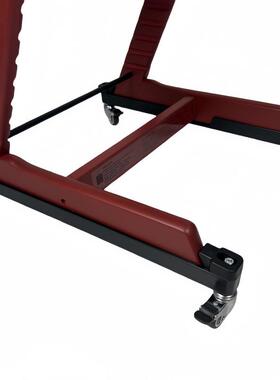 儿6374童轮餐滑成长椅轮餐椅移动万向轮宝宝椅子车轱滑辘椅方便推