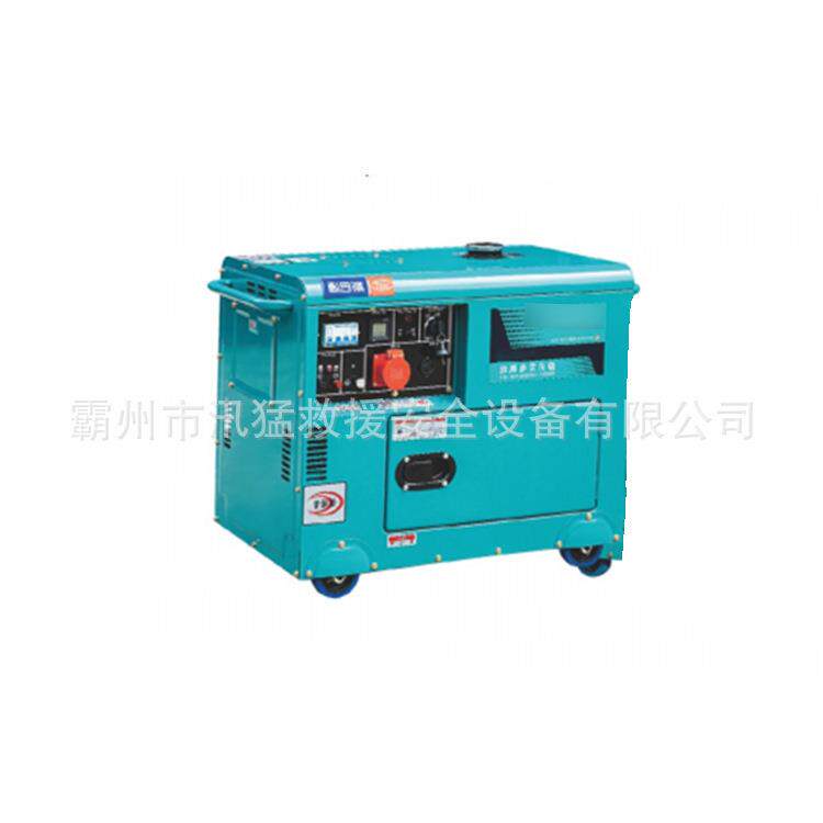 低消冷逸-启动噪音柴油电发动机单缸四QTD冲程风供电机