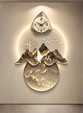 玄金山关装饰画入户进门过画高道走廊大气轻奢档挂MUN楼梯拐角钟