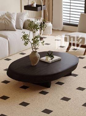 形古风实木茶几桌家用2茶025新款小户其型异简78047约创意原木他