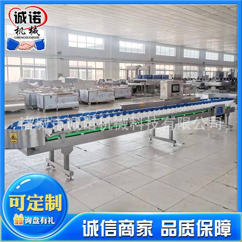 全自转动洋葱重量分选机家禽鸡翅盘WBK式分选设果蔬备大小分级机