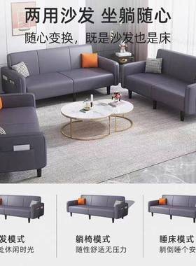 小户沙型科技布发出叠租房厅客公寓简约轻奢现QPH代懒人布艺折沙