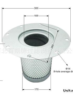 空压机油气离滤芯内油分芯平缠54373油分分法滤兰通用油气置分离
