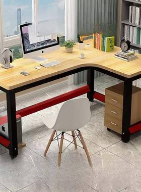 转6552角角书桌式电脑家用办公桌简易台桌居子卧室拐角墙学生家写