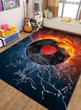 隔音罗17372兰电鼓滑地防毯毯减震垫垫子鼓水洗加厚架子鼓