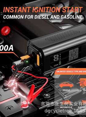 新品载充气式数显便携CPW应急电动轮胎充气泵多功能随车汽车充气