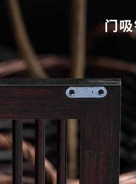 竹茶柜水壶一烧体边柜新38020中式置物架客厅家用边茶茶桌侧柜移