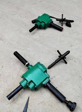 机气动轨道钻矿用手持式轨钻孔铁64316便携式小钢型路打眼机