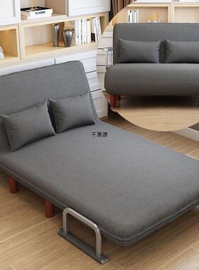 折叠沙发床两能用厅多功休懒ZIR客人沙发省午空间单人网红布艺沙