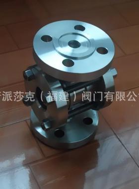 DSF不锈镜钢高压4高法兰视高压温焊接观视镜PN40/6/100