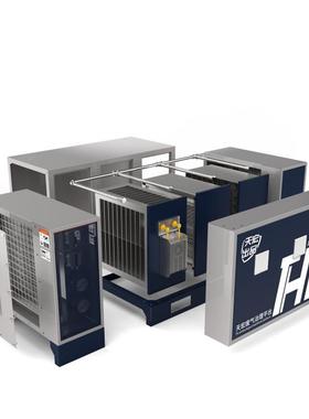 干式XWC过解滤器UV光气活性炭体吸附箱废治理平台一机净化器环保