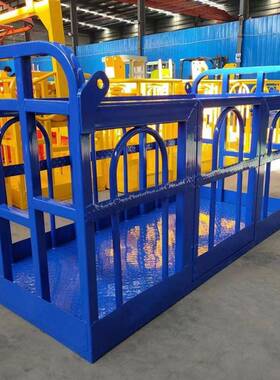 外墙用框顶建RGQ筑吊工地用吊车吊篮框带手刹自动调平吊笼