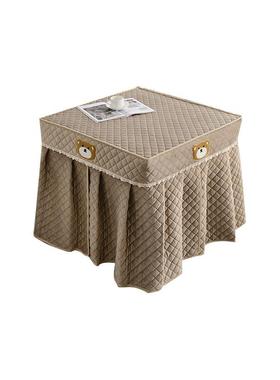 套冬形季烤罩火桌子正方烤48115火炉电暖炉烤火围罩电炉罩加厚新