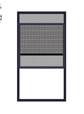 新款金刚网纱窗装防护一体防自蚊窗猫虫卸67147纱推拉式可拆金刚