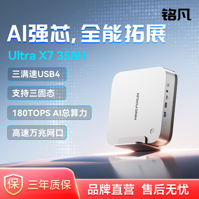 MINISFORUM铭凡M2Pro358迷你主机