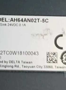 台达 DELTA AH64AN02T-5C 数字I/O模块 64点 数字输出