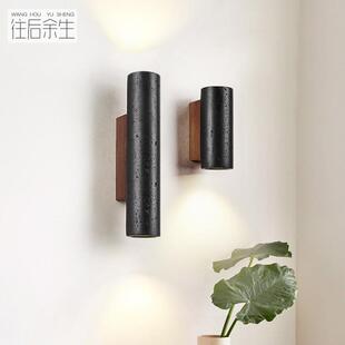 极简黑洞石壁灯现代简约设计感客厅背景墙过道楼梯书房床头卧室灯