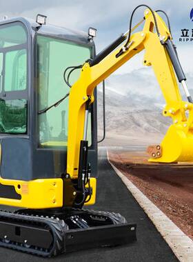 319小型迷343挖P掘机R立派RIPA可出口你专用多功能微型山地果园