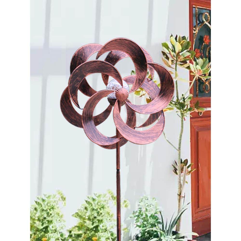 花园装饰F768887H铁艺风车旋摆转件院别露墅台户外布置造景七彩太,家居饰品,户外/庭院摆件,淘宝优惠券,粉丝福利购,淘宝优惠卷