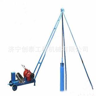 桩桥梁地房屋基打656眼夯小型地基打机打旱井机小型挖眼旱井渗水