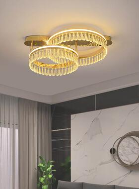 水晶客厅卧室灯现代简约大别墅餐厅创意书房灯个气性LE顶D吸98179