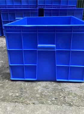 18号塑箱料周USY转箱广州塑胶红箱零件箱五金物料收纳蓝黄色胶箱