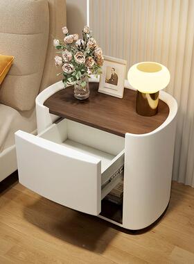 床头柜师简约现代小LYL型用卧室床边柜意极简家设式计创意网红新