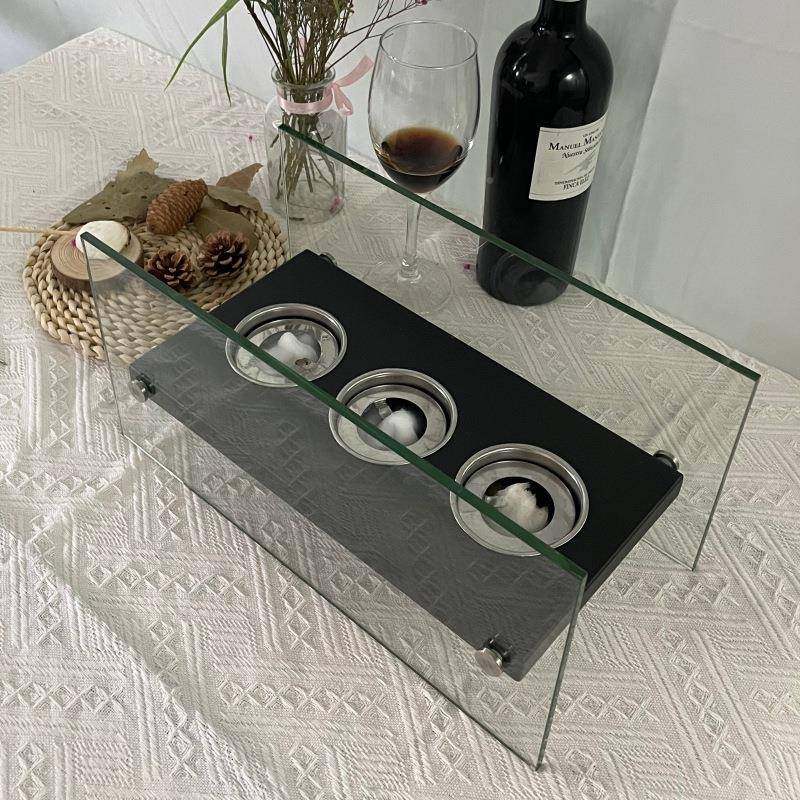 件KQ-XF07热销家居装摆方形真饰火观景桌面户外便携金属玻璃壁炉,基础建材,脚轮/万向轮,淘宝优惠券,粉丝福利购,淘宝优惠卷