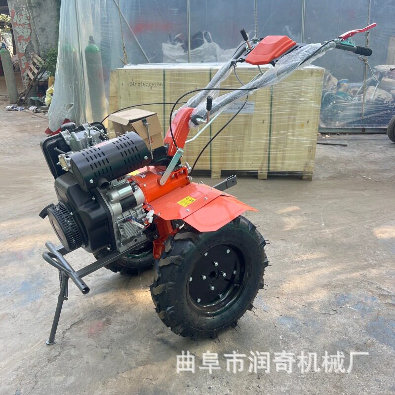 柴油多功能微耕机开沟除草起垄