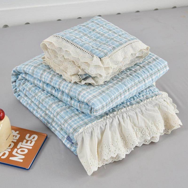 2025新款色织全棉法式花边床盖单件加大炕单水洗全棉床盖三件套,玩具/童车/益智/积木/模型,毛绒/玩偶/公仔/布艺类玩具,淘宝优惠券,粉丝福利购,淘宝优惠卷