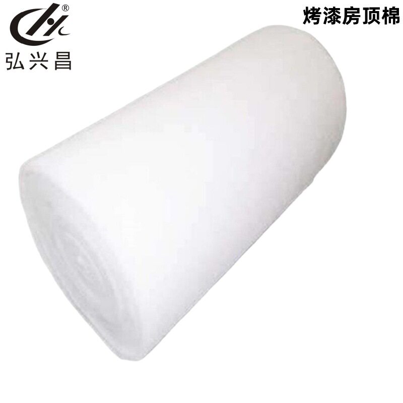 厂家直供 顶棉表面胶烤漆房过滤棉 烤漆房顶棉 弘兴昌 发货快过