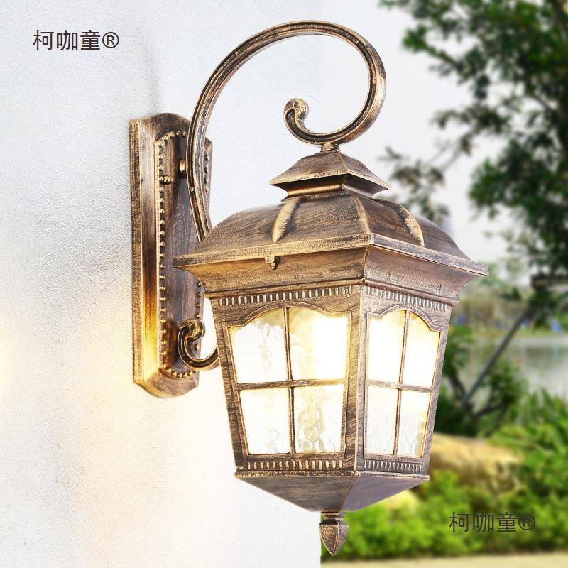 包邮水户外灯外园林景观欧式庭院壁灯麦防室露台237灯阳台墙壁灯