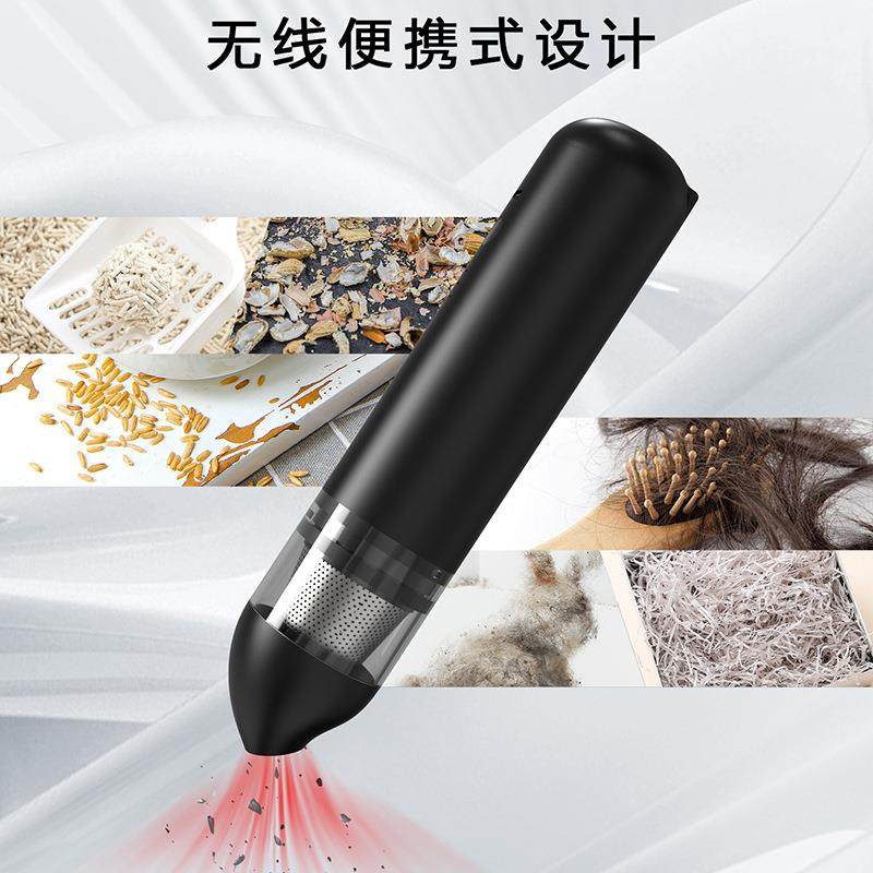 迷你桌面吸尘器用391手持无线超强大吸力车用家吸一体车吸载尘吹
