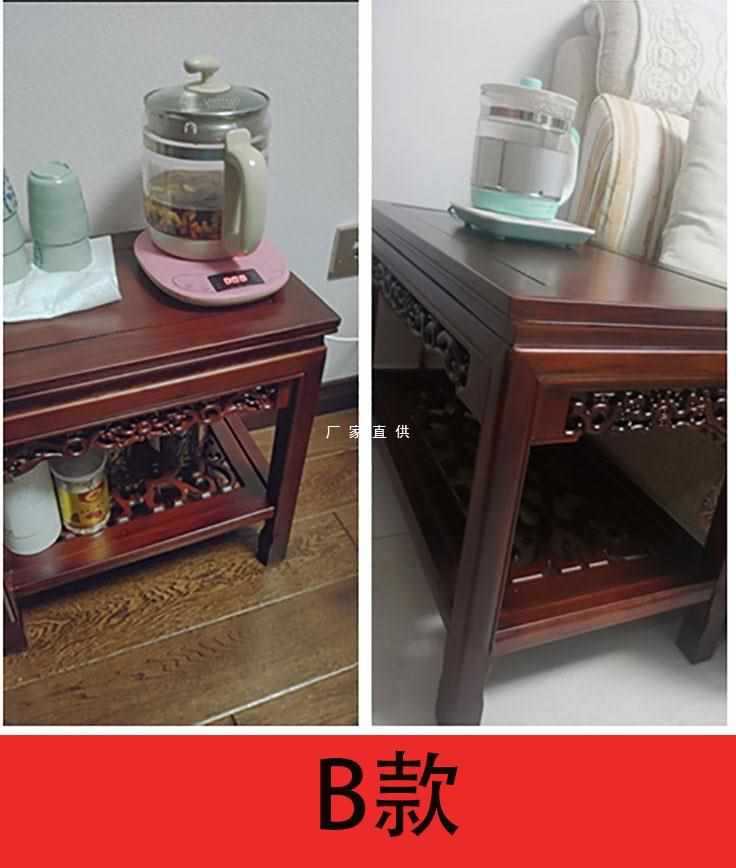 全实木整装长形客厅茶几
