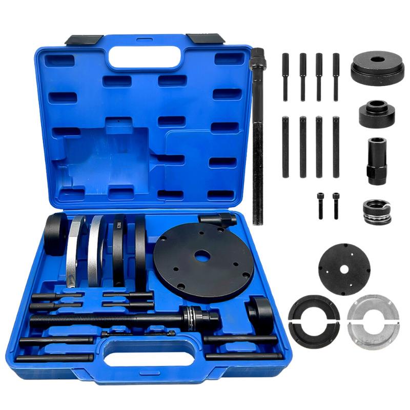 汽989车机修五组合82mm具轮毂轴承拆装工具汽车轴拆承卸金工轴承