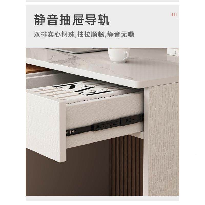 实木书飘窗电脑桌桌现代简约柜轻学奢梳QPK妆台儿童习桌办公家用
