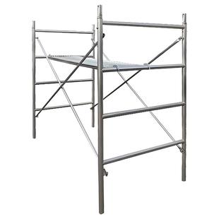 层KTQ组装8式脚手架钢管镀锌矮架直窄式搭半建高度米斜撑稳固作爬